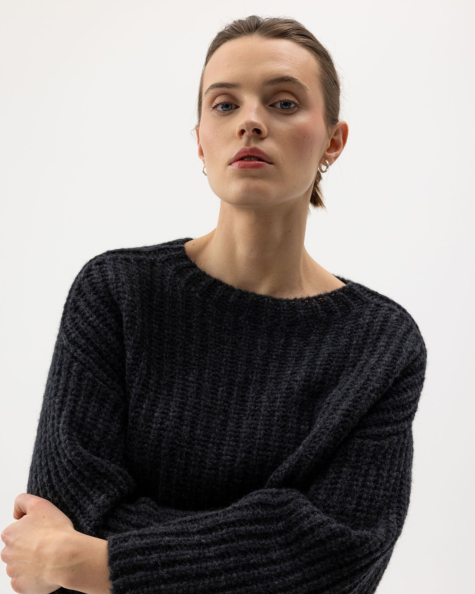 Cajsa Sweater- Anthracite