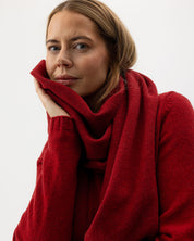 Hallo Scarf- Ruby