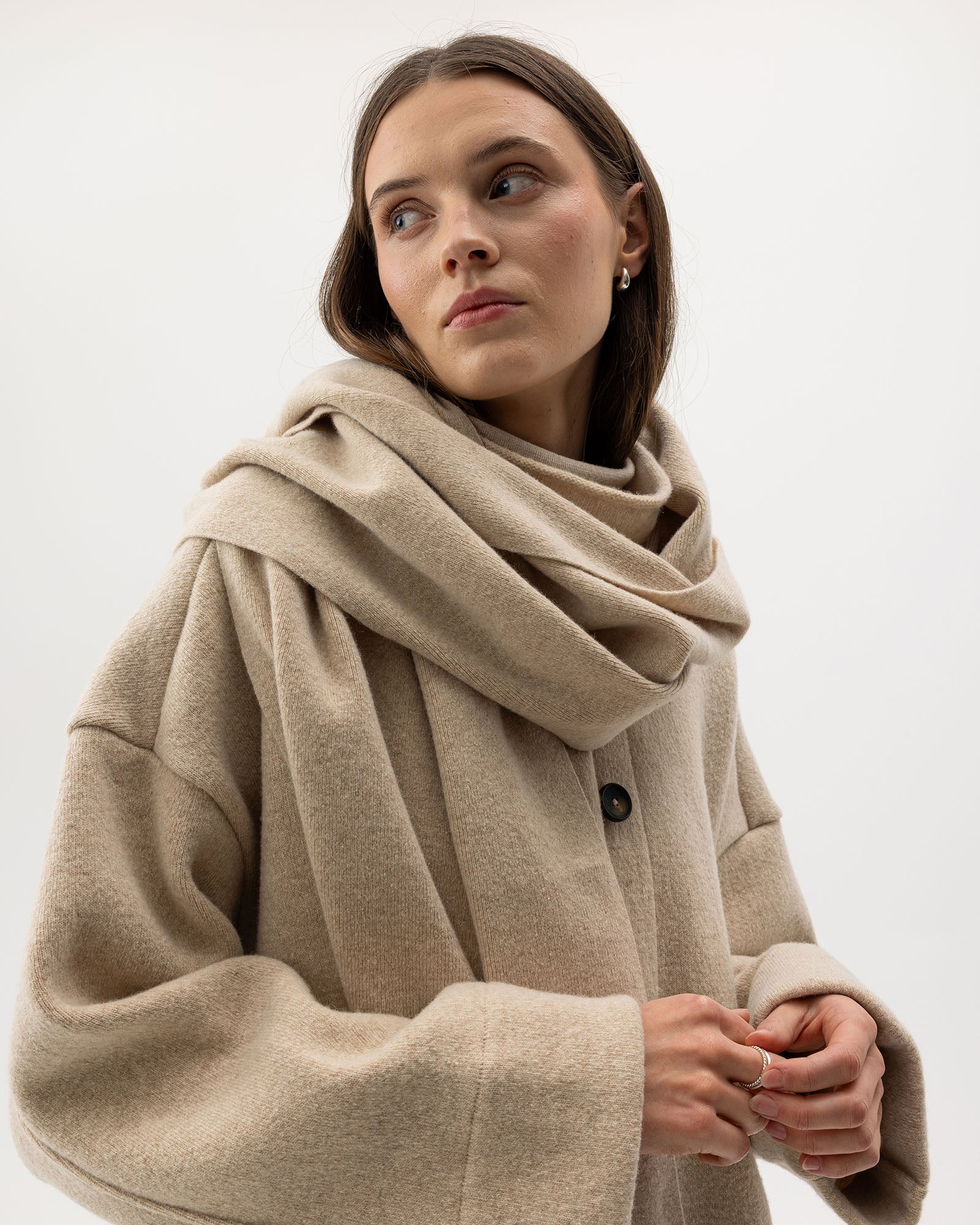 Hallo Scarf- Sand