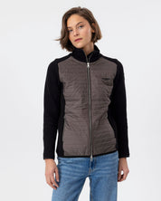 Mimmi Full Zip Windproof Jacket- Black/Mole