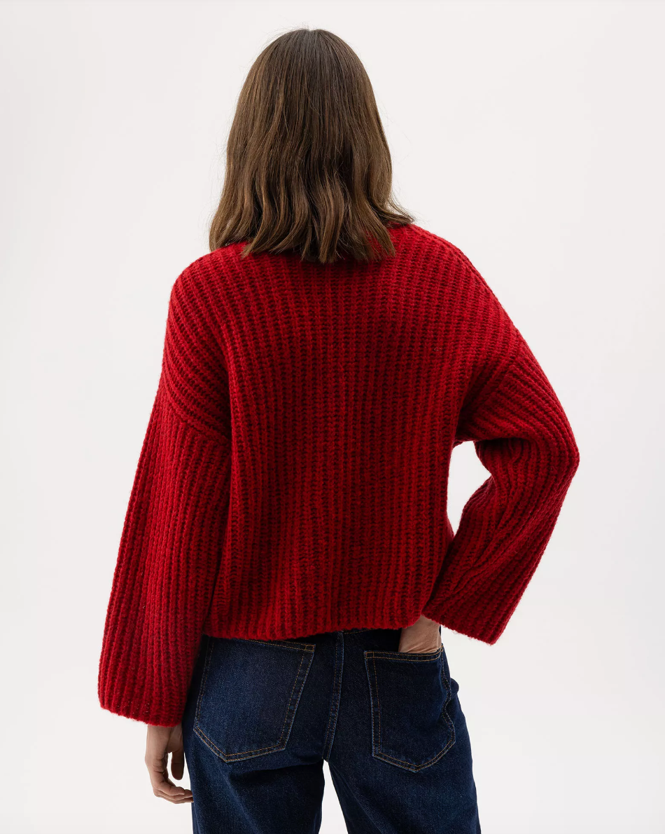 Cajsa Sweater- Ruby