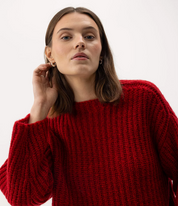 Cajsa Sweater- Ruby
