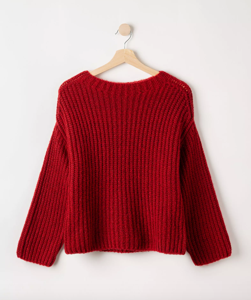 Cajsa Sweater- Ruby