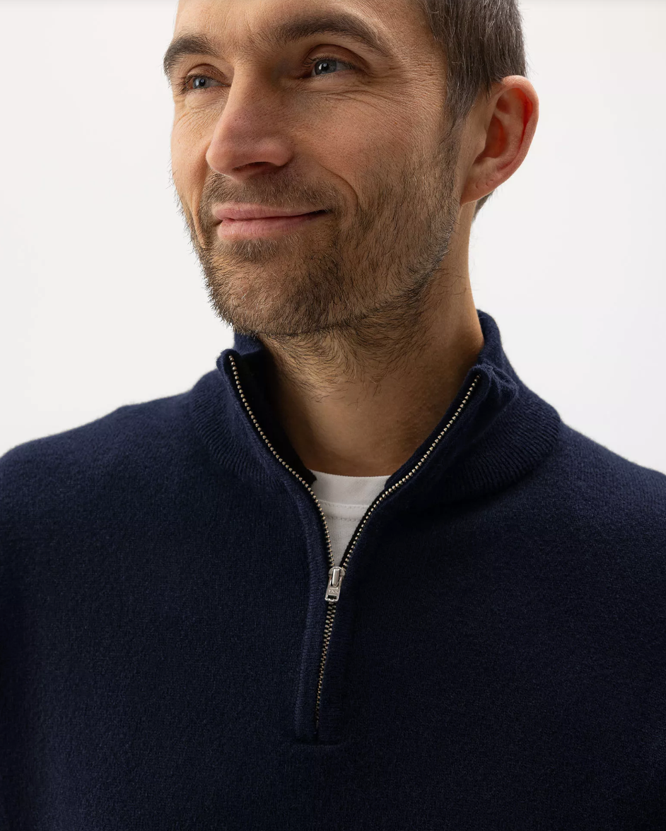 Dennis T-Neck- Navy