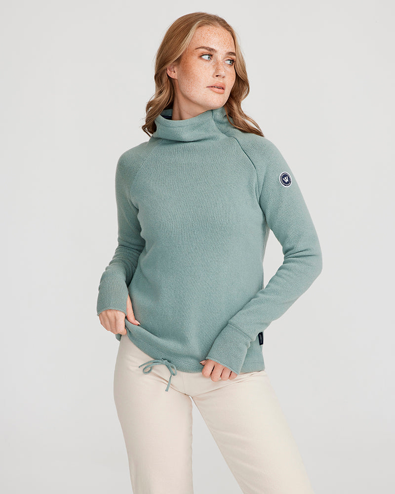 Martina Windproof Sweater -Sage – Holebrook USA