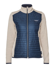 Mimmi Full Zip Windproof Jacket-Khaki/Navy