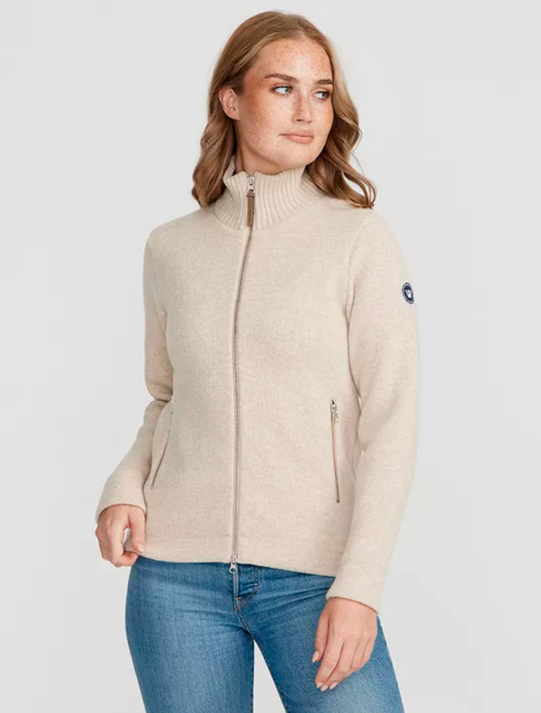 Claire Windproof Sweater-Sand – Holebrook USA