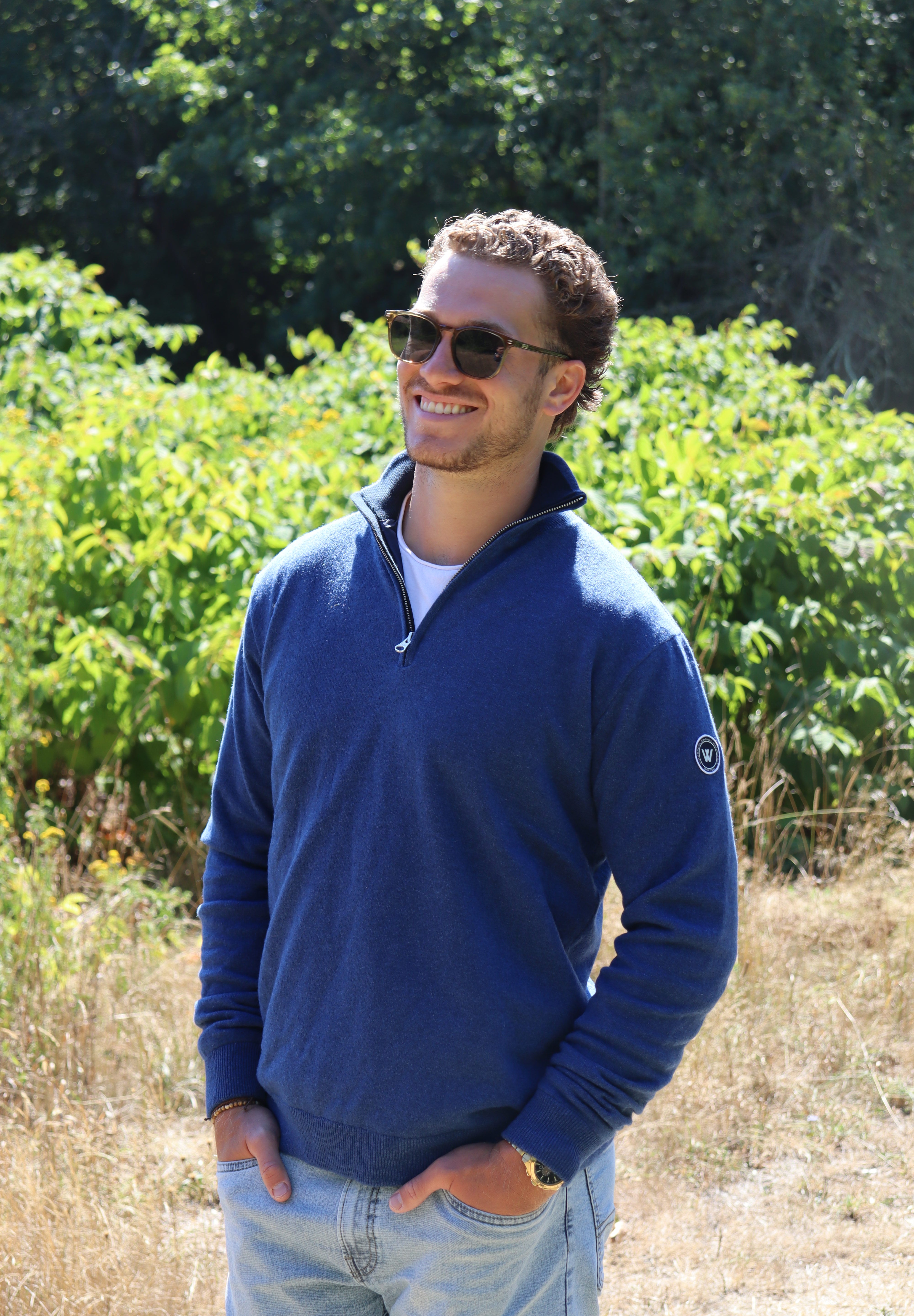 Duncan T-Neck WP- Dark Royal