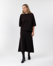 Anita Skirt- Dark Chocolate