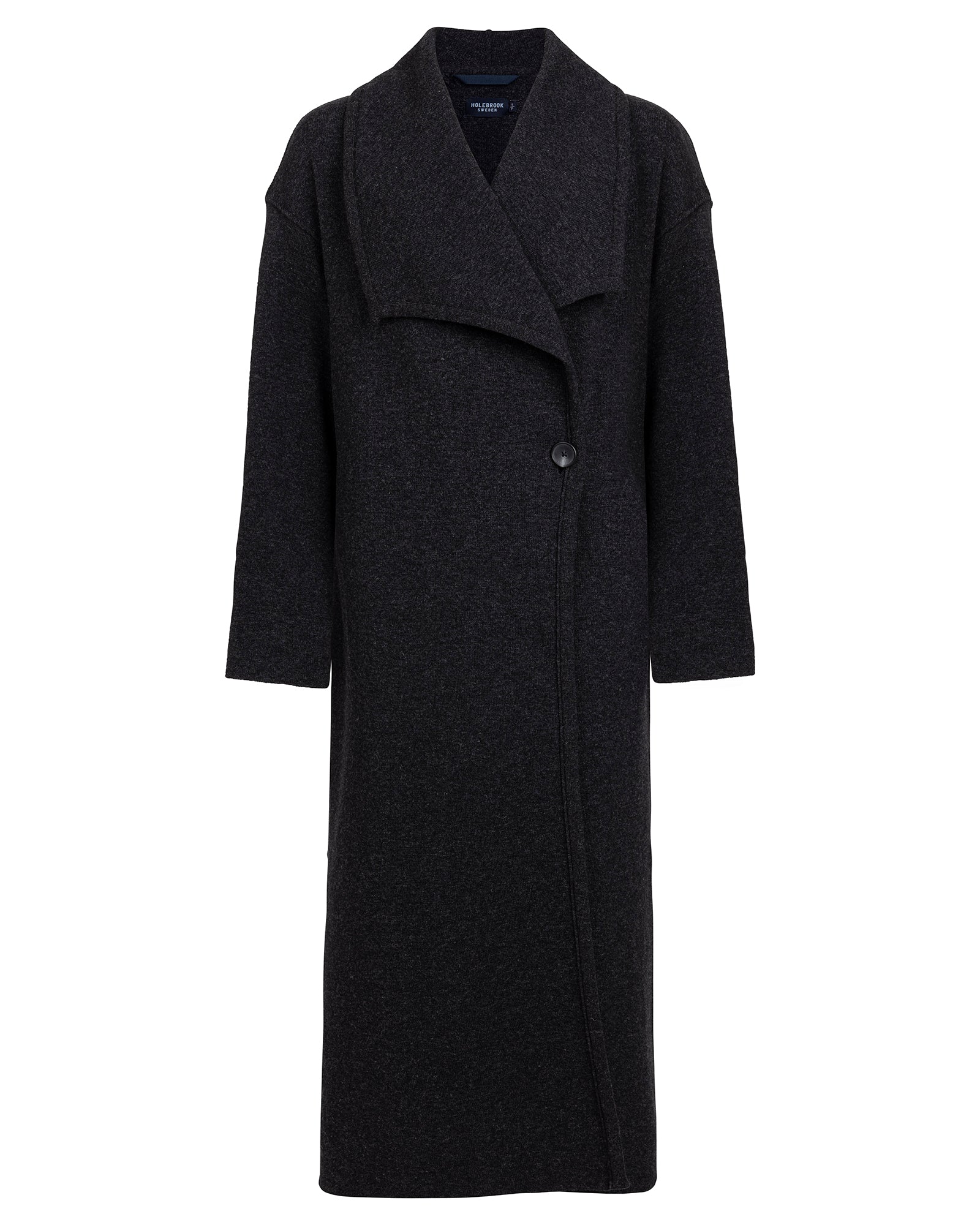 Astrid Wide Coat- Anthracite Mel.