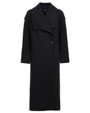 Astrid Wide Coat- Anthracite Mel.