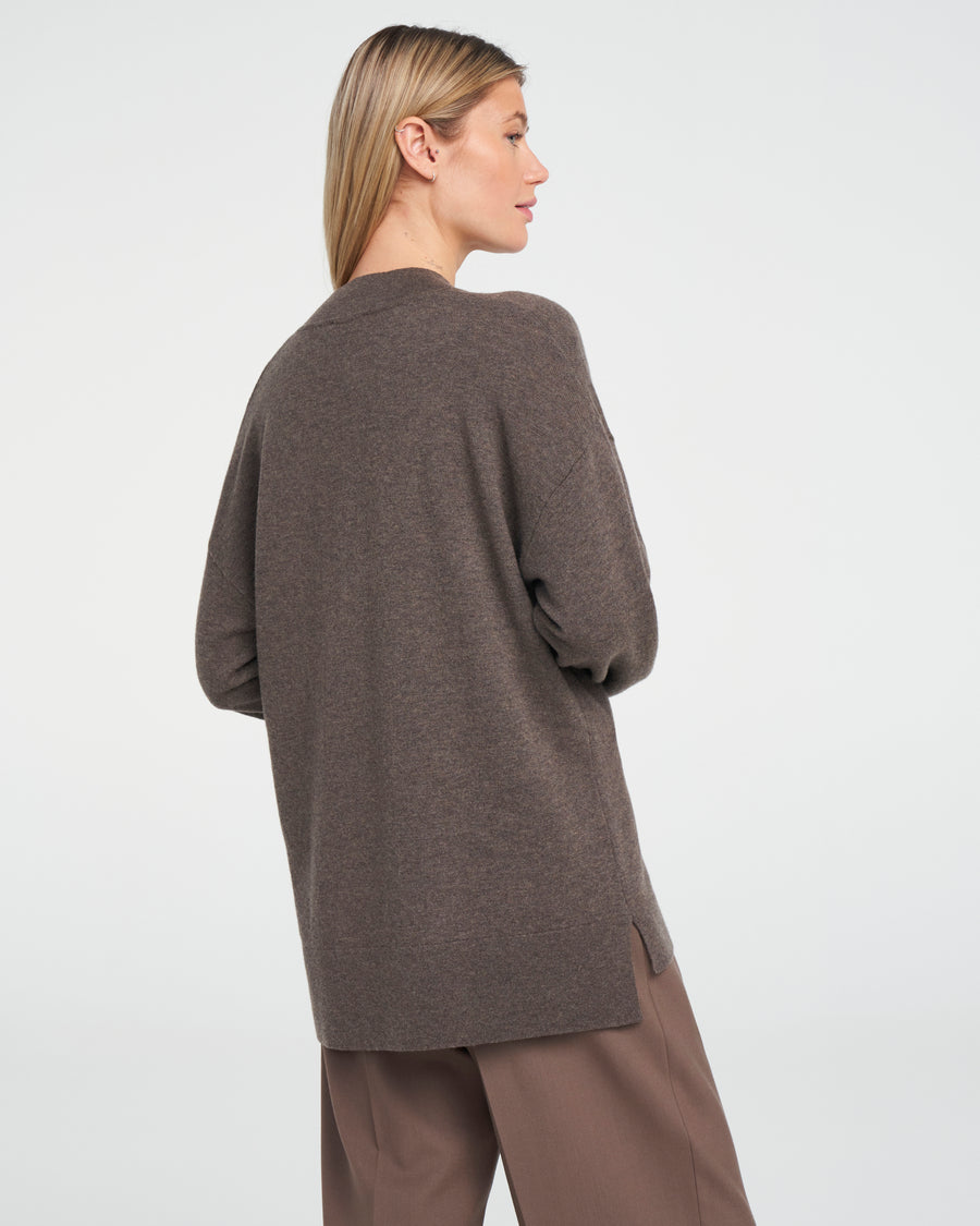 Bittan Sweater- Dark Taupe