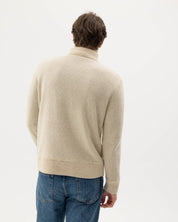Bosse Windproof T- Neck- Cream