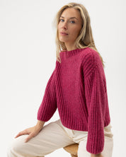 Cajsa Sweater- Mulberry