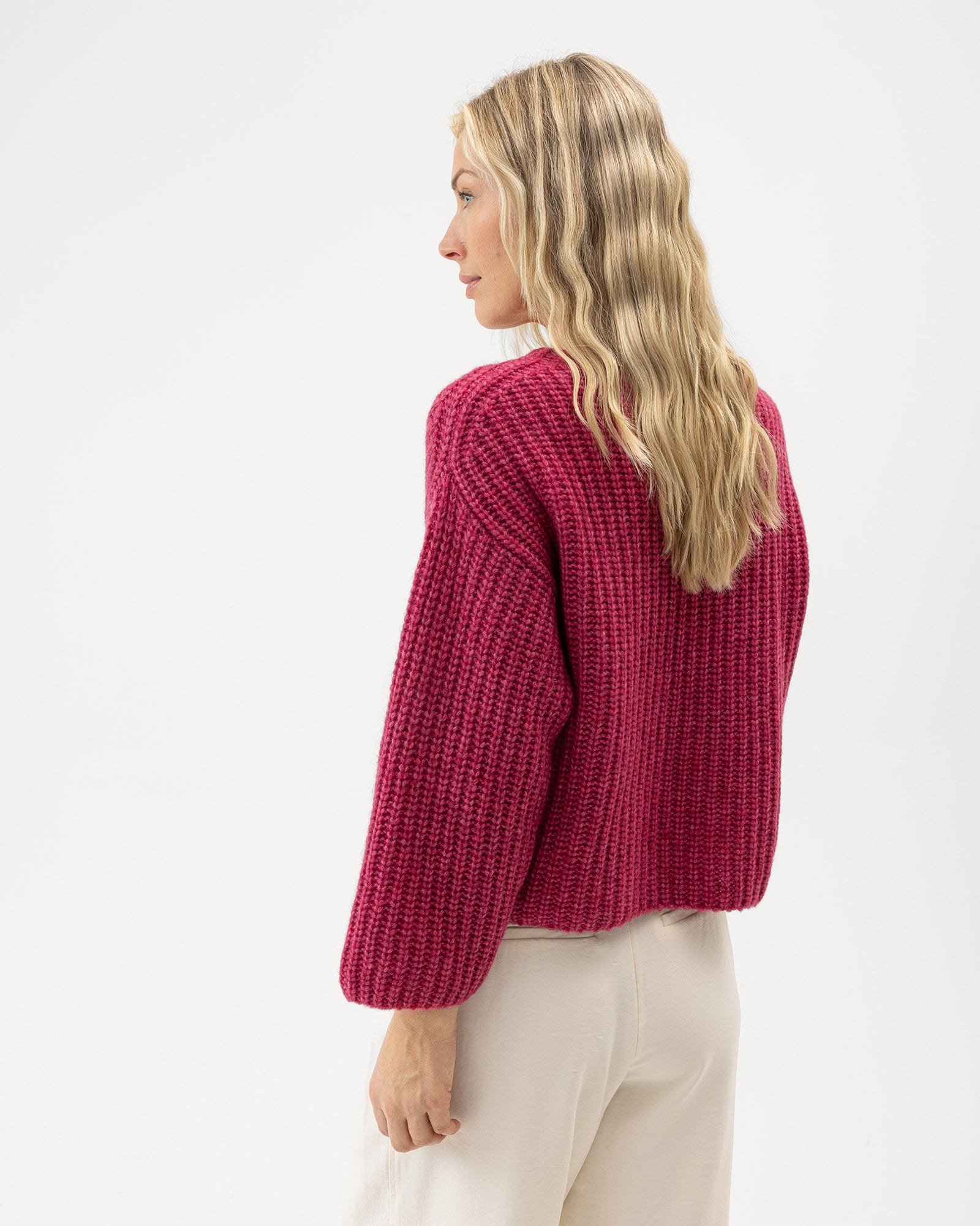 Cajsa Sweater- Mulberry