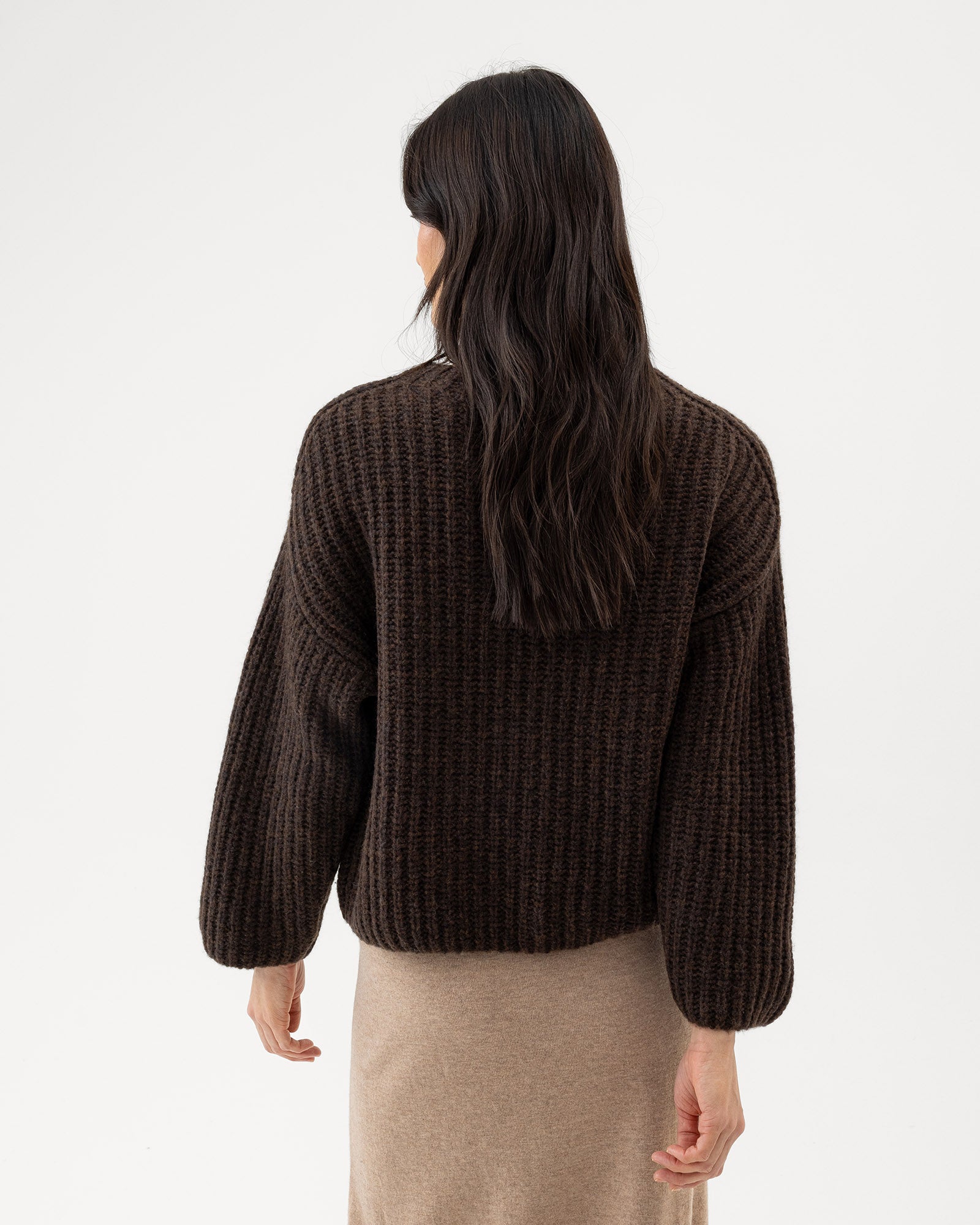Cajsa Sweater- Brown