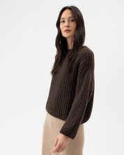 Cajsa Sweater- Brown