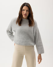 Cajsa Sweater Pale Grey