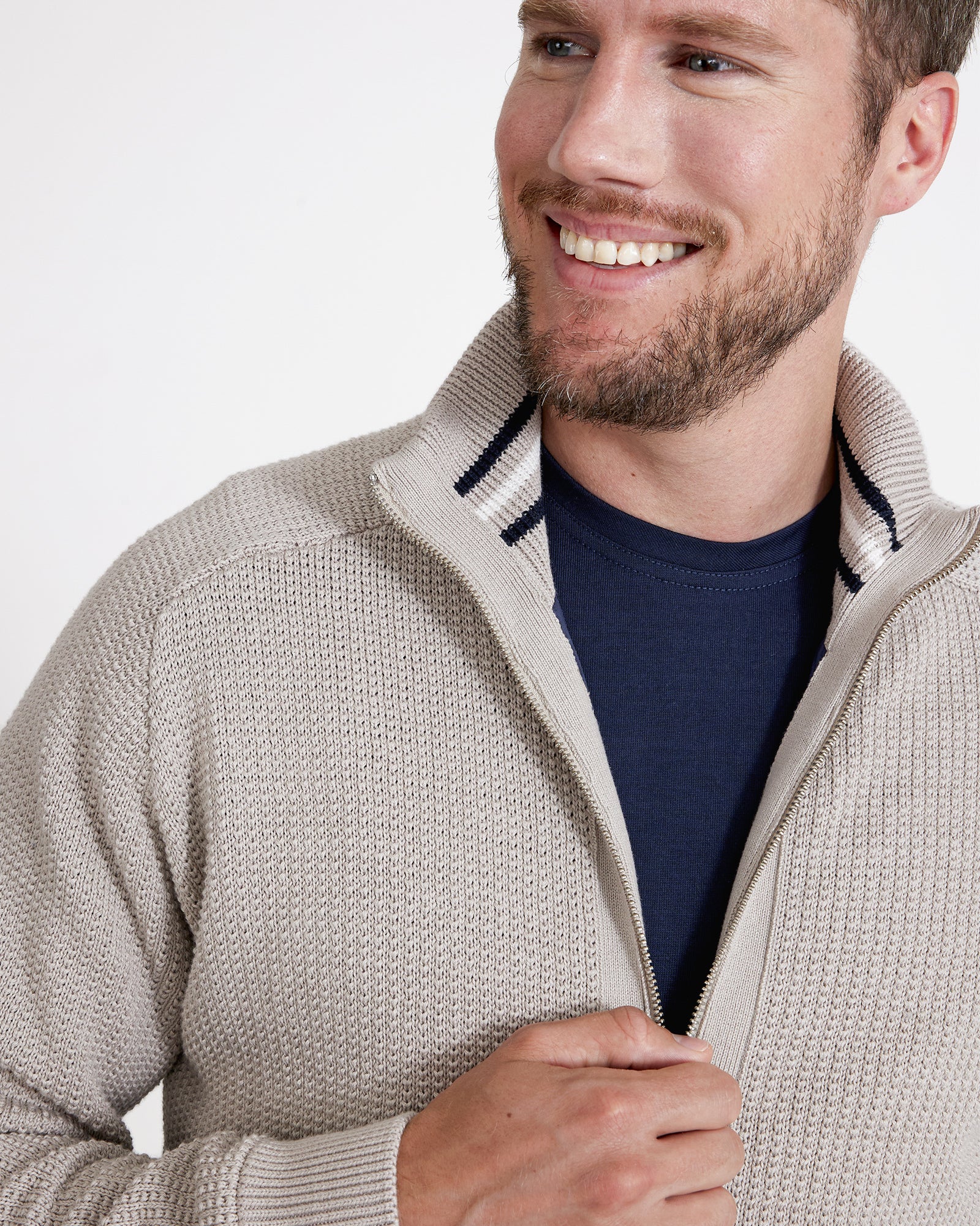 Calle Windproof  Full Zip- Clay