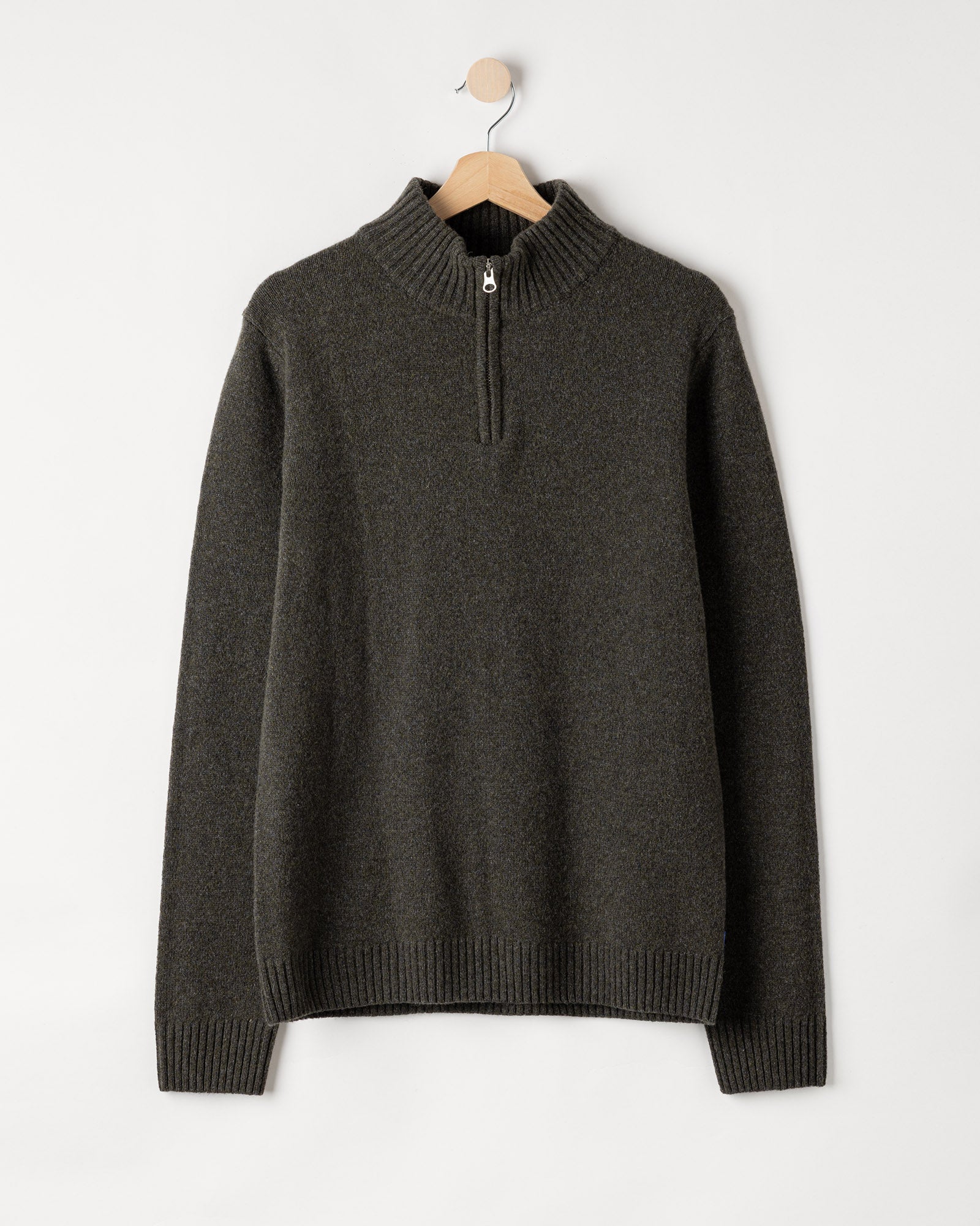Charles T-Neck- Forest Green