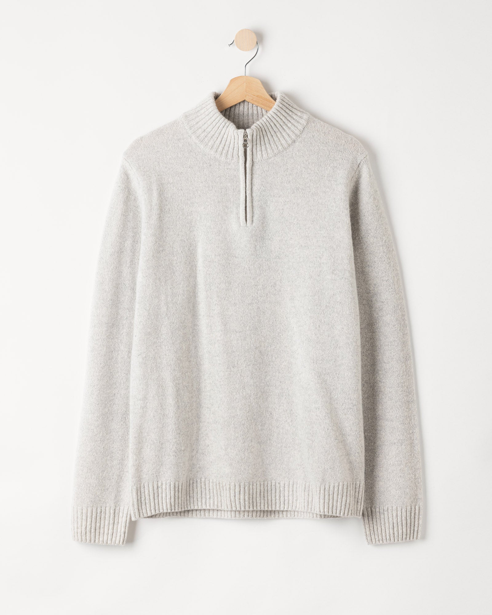 Charles T-Neck- Marble Grey