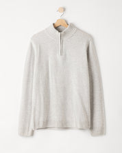 Charles T-Neck- Marble Grey