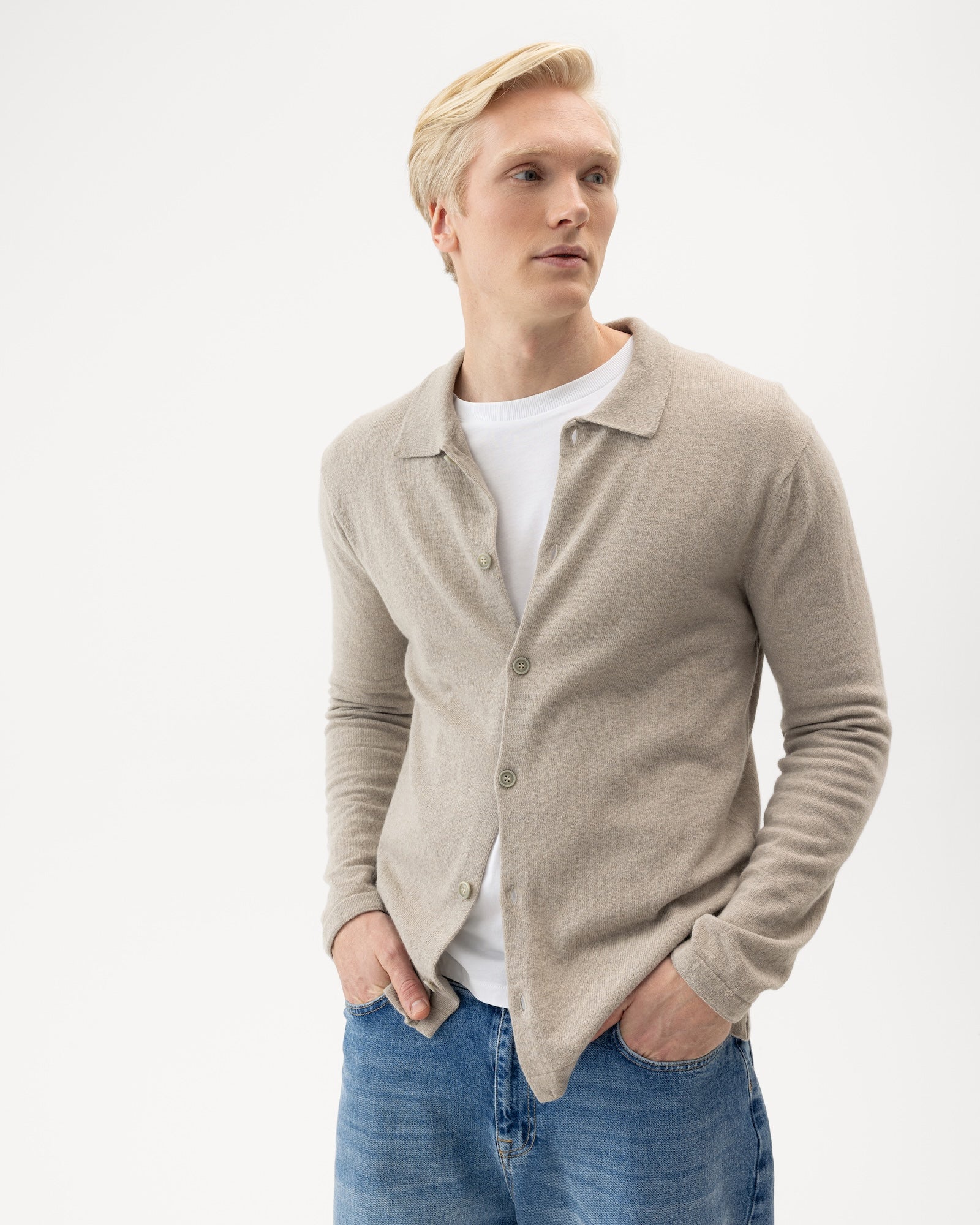 Chris Shirt- Taupe