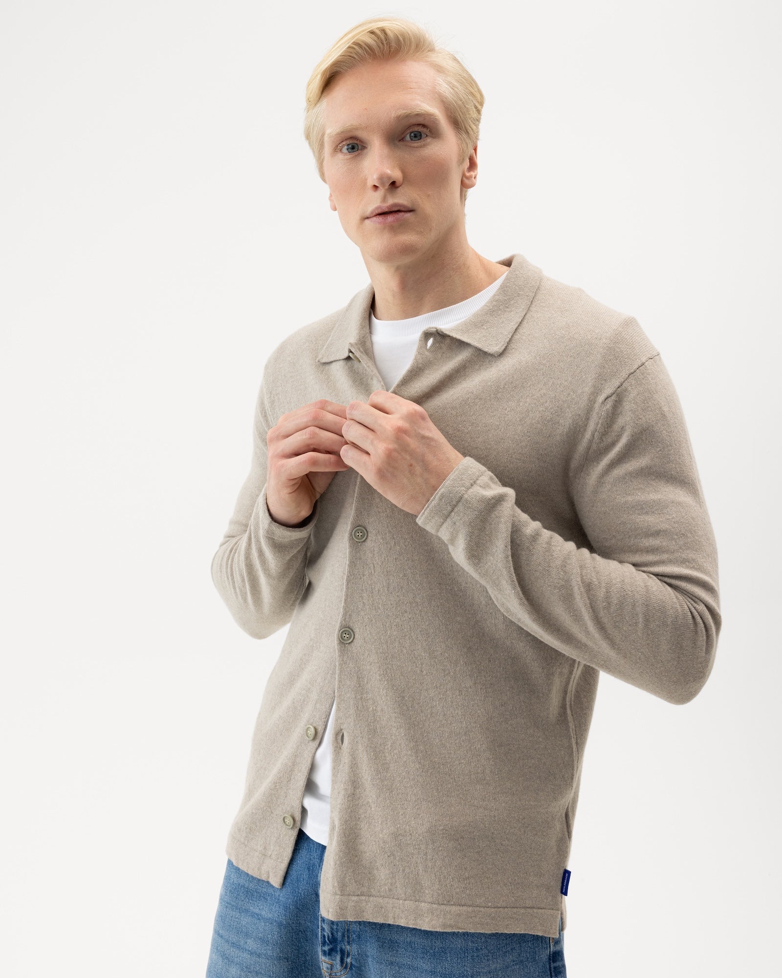 Chris Shirt- Taupe