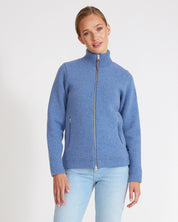 Claire Windproof Sweater-Dove Blue