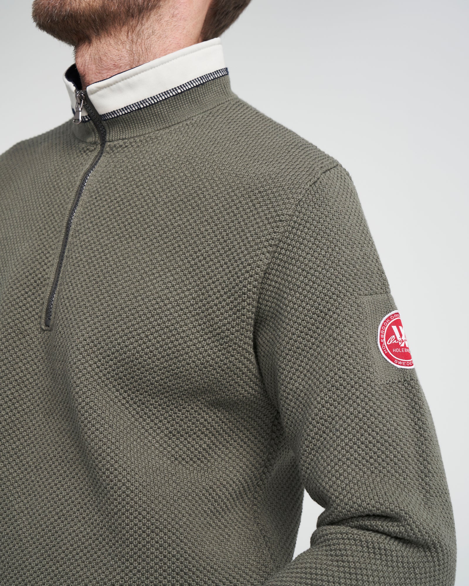 Classic Windproof Sweater-Dusty Olive
