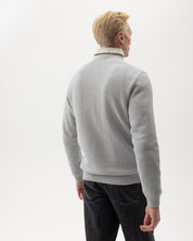 Classic Windproof Sweater-Marble Grey