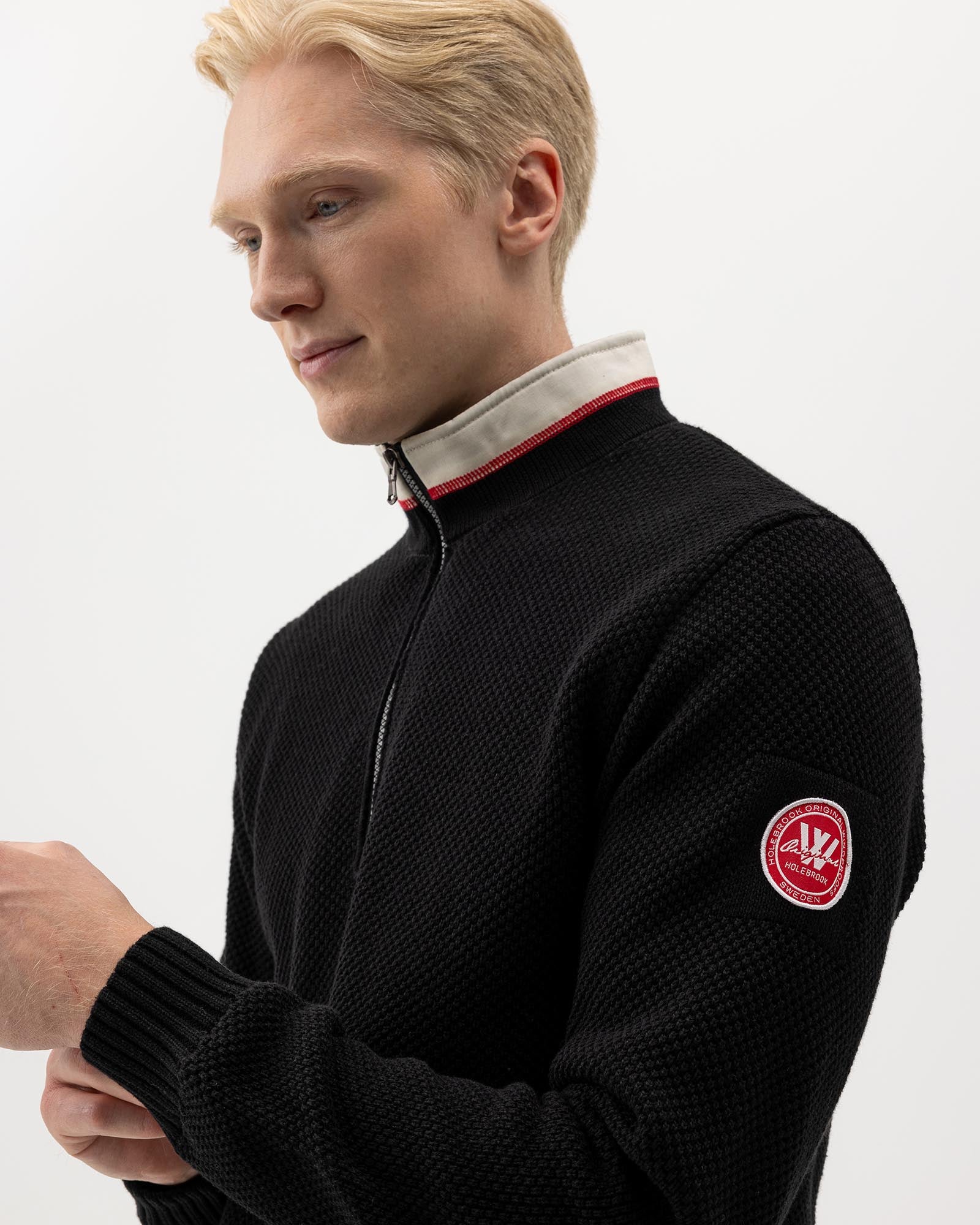Classic Windproof Sweater-Black