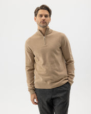 Dennis T-Neck- Khaki
