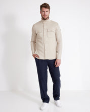 Edwin Windproof Shirt Jacket-Clay