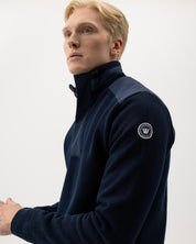 Eskil T-Neck Windproof- Navy