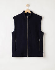 Fred Windproof Vest- Navy