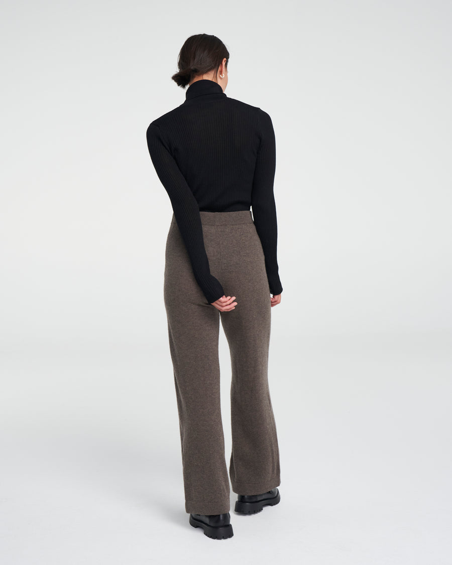 HIlda Pant- Dark Taupe
