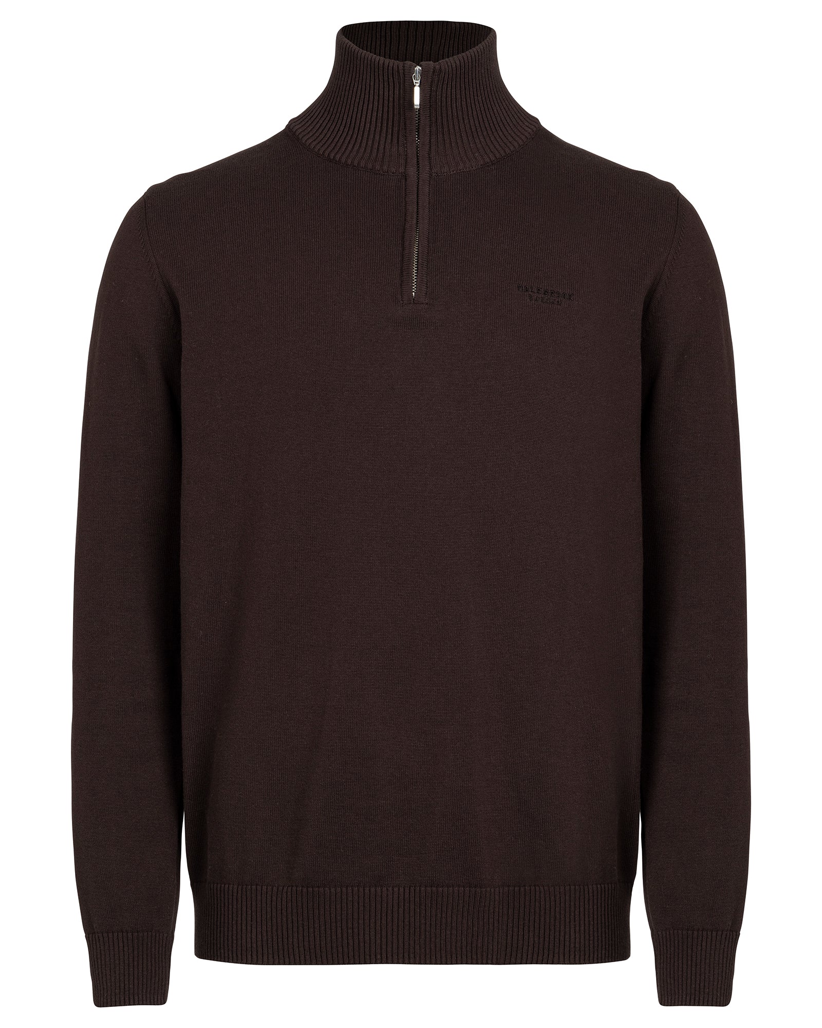 Holger T-Neck-Dark Chocolate
