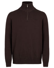 Holger T-Neck-Dark Chocolate