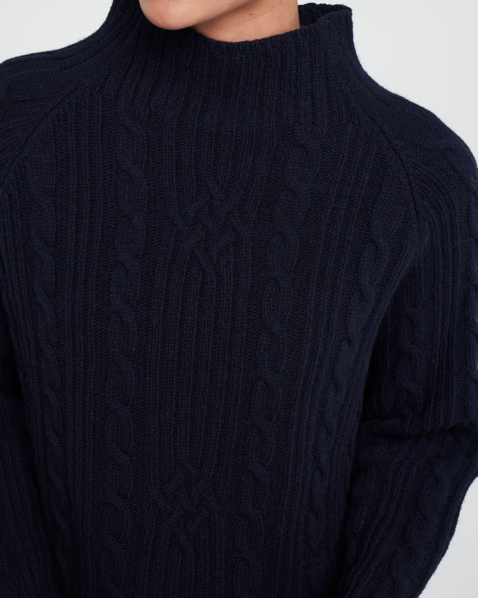 トップス HERILL Blacksheep Turtle neck Knit NAVY Inger Turtle- Navy – Holebrook USA