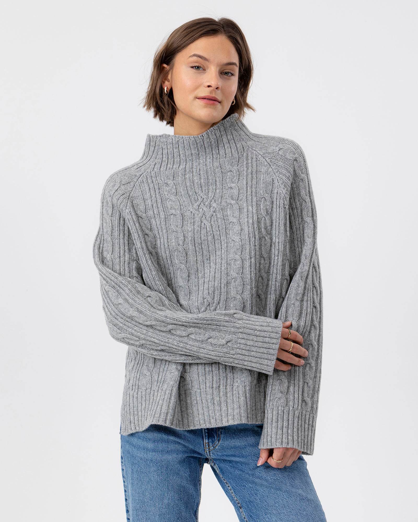 heve Tinker Knit gray ティンカーニット グレー ベスト Holebrook_Inger-