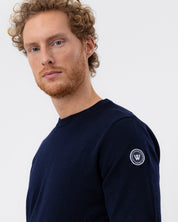 Jesper Windproof Crew- Dark Navy