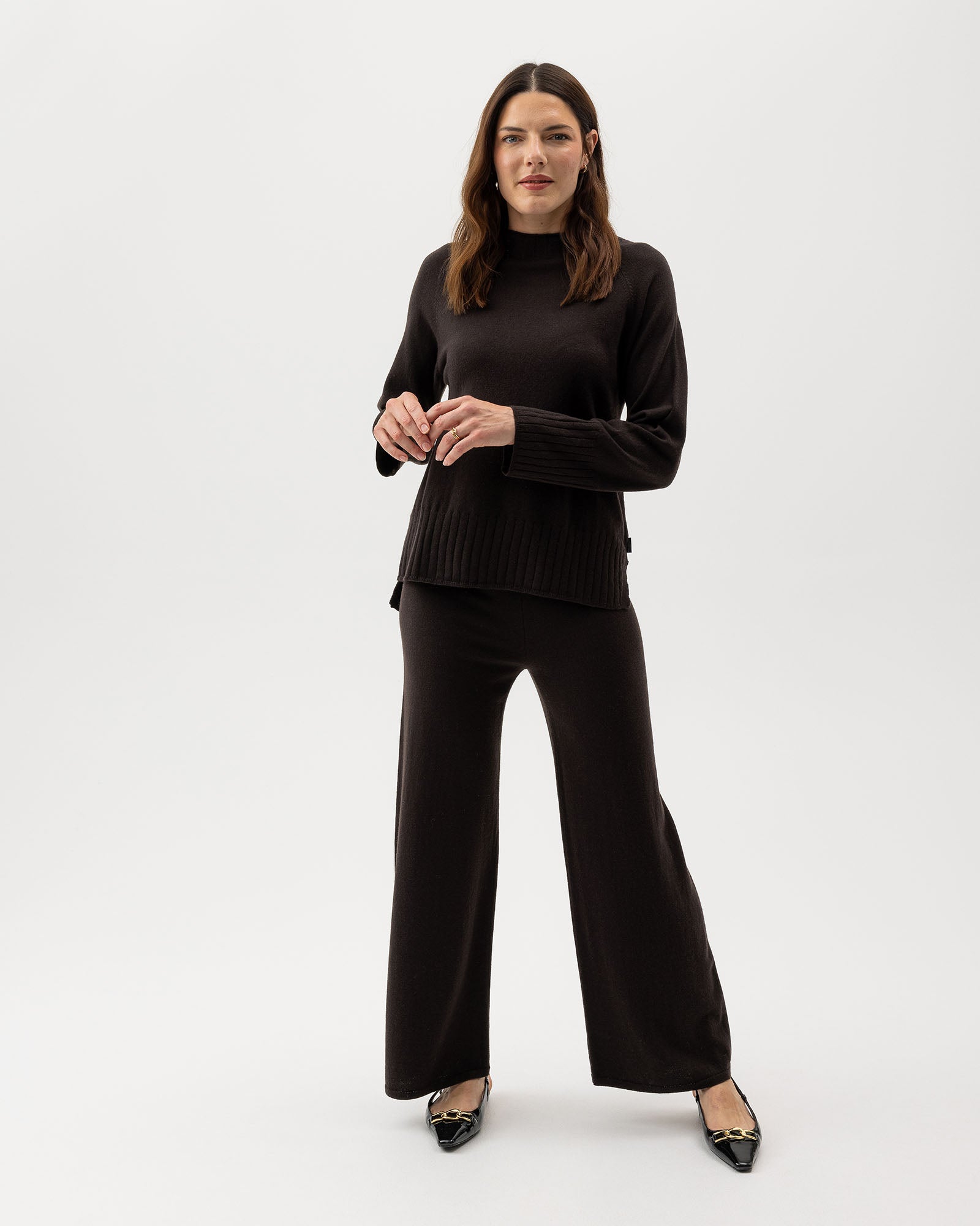 Kristina Pant- Dark Chocolate
