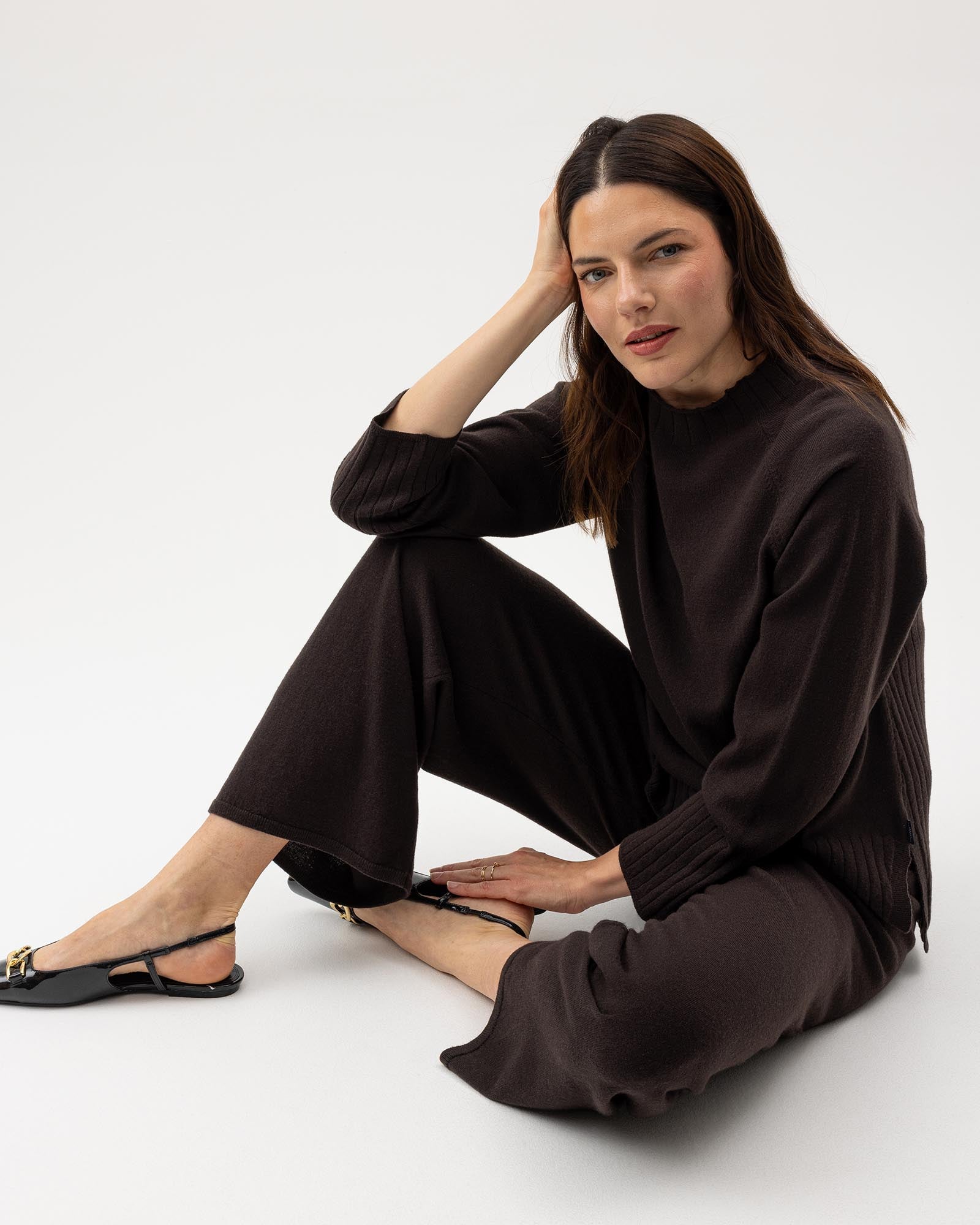 Kristina Pant- Dark Chocolate