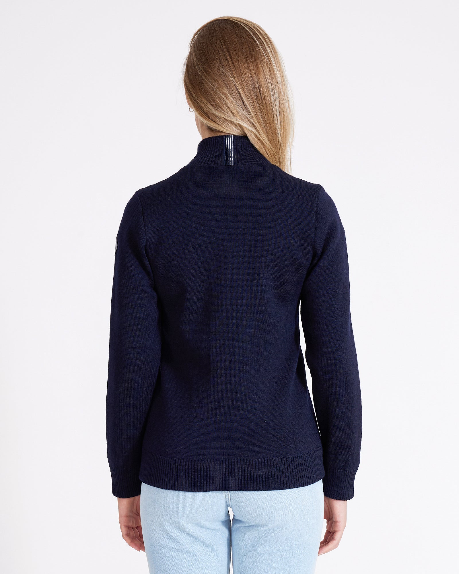 Lola Full Zip Windproof jacket- Navy