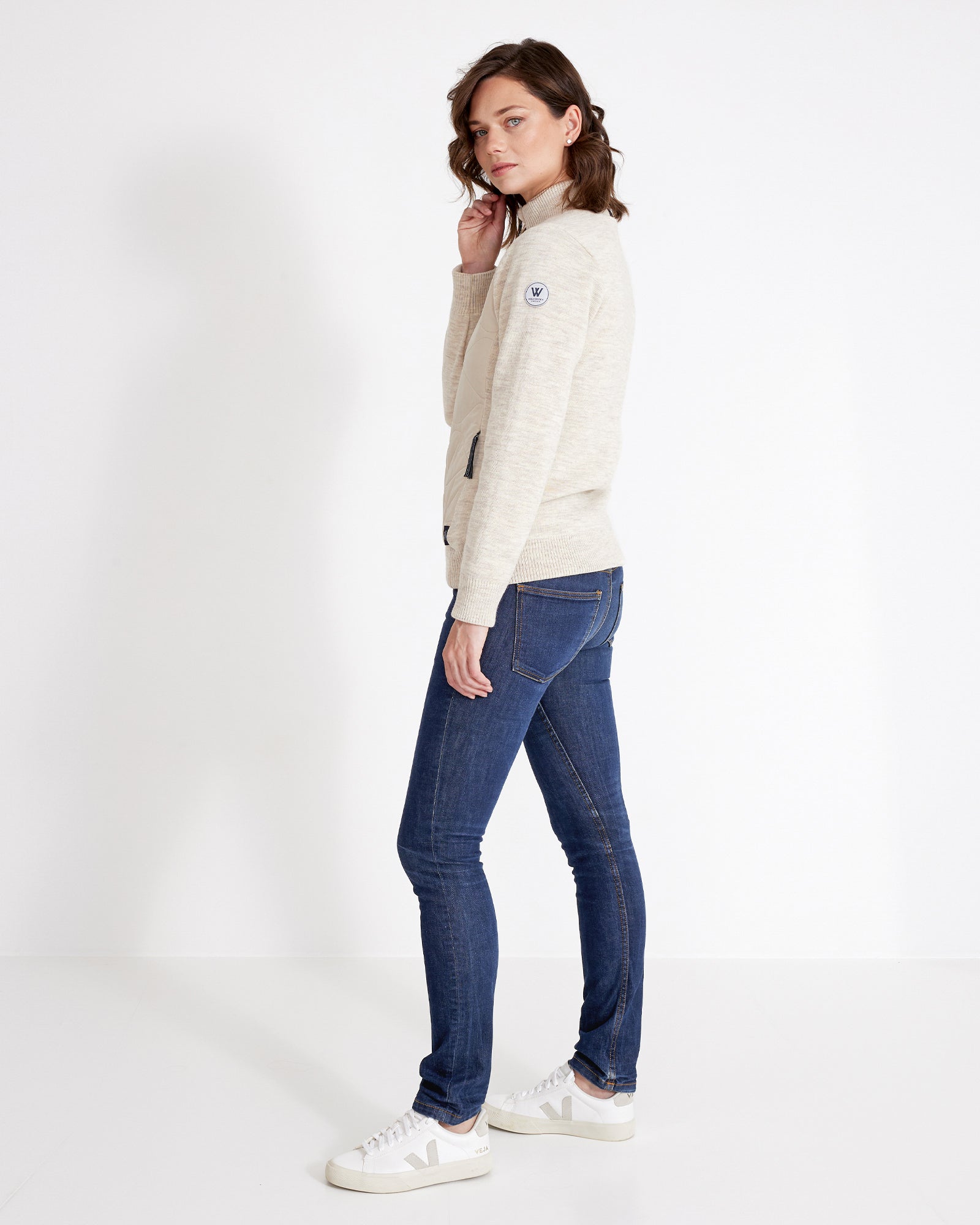 Lola Full Zip Jacket Windproof- Sandshell