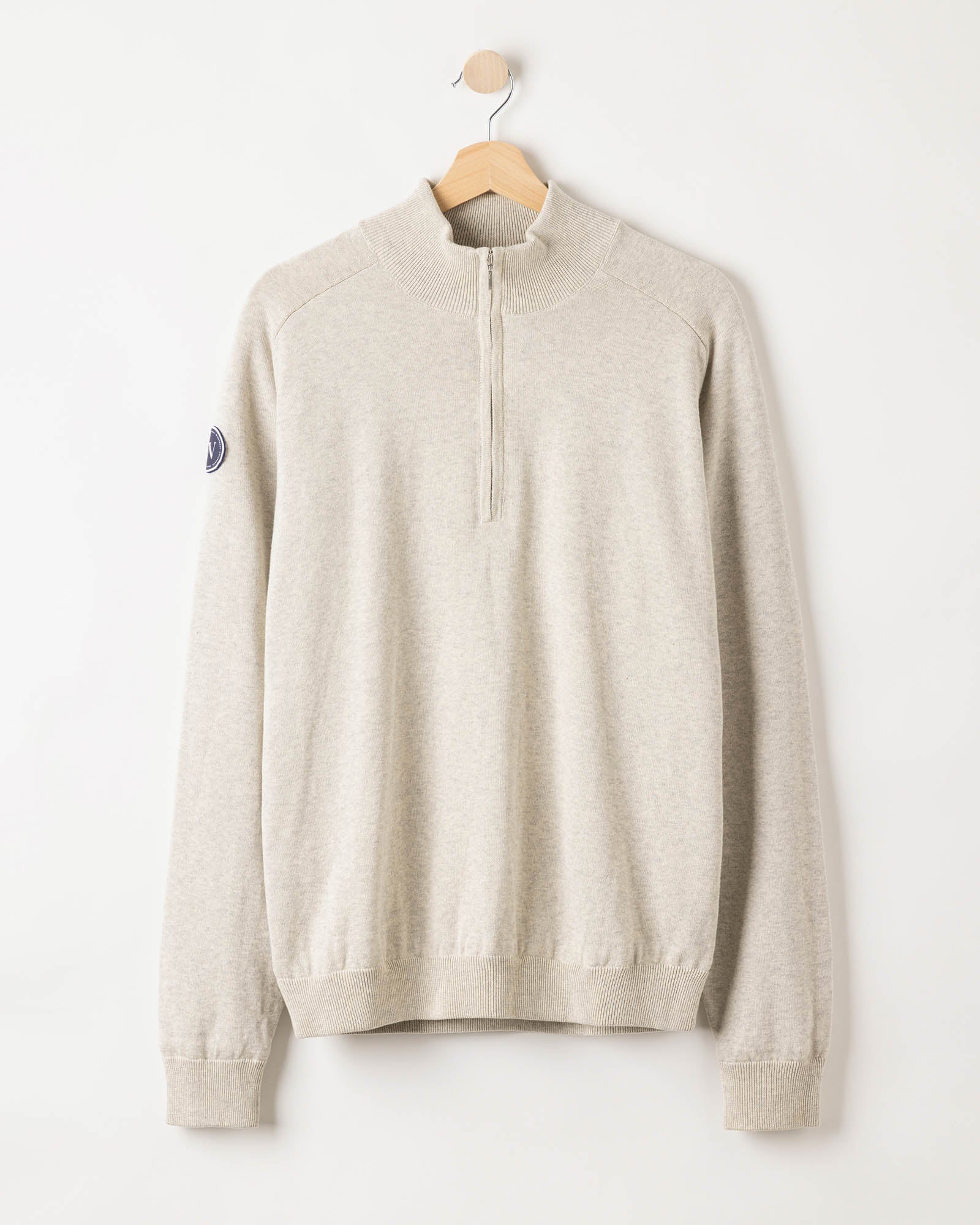 Ludvig T-Neck WP Off White Mel
