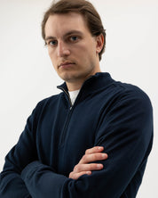 Ludvig T-Neck WP Navy