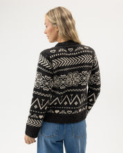 Magda Crew-Dark Taupe