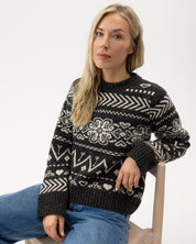 Magda Crew-Dark Taupe